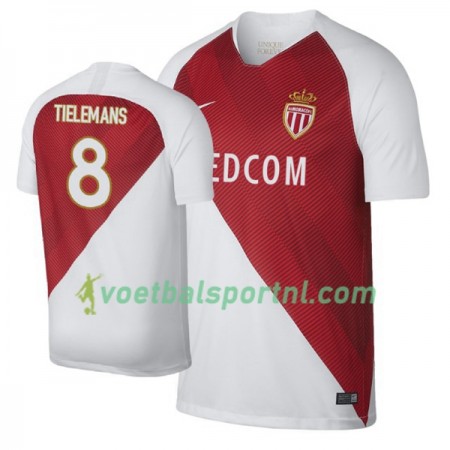 AS Monaco Youri Tielemans 8 Thuis Shirt 2018-19